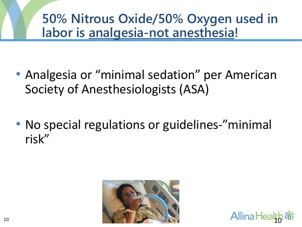 Nitrous Oxide for Labor Analgesia