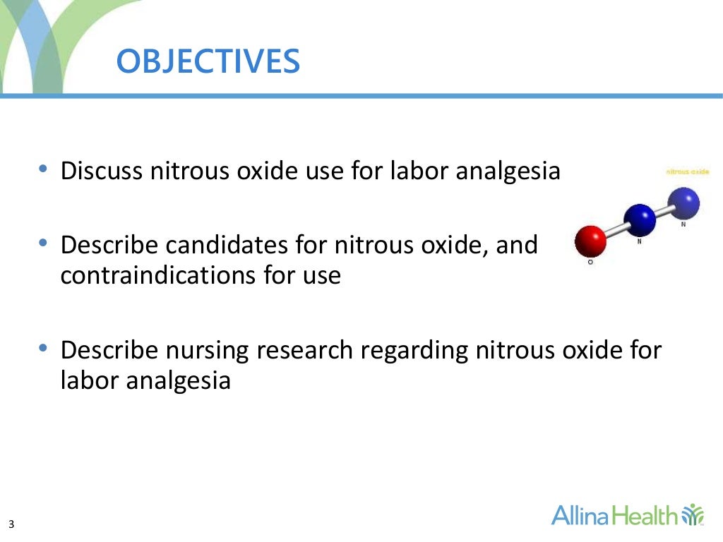 Nitrous Oxide for Labor Analgesia