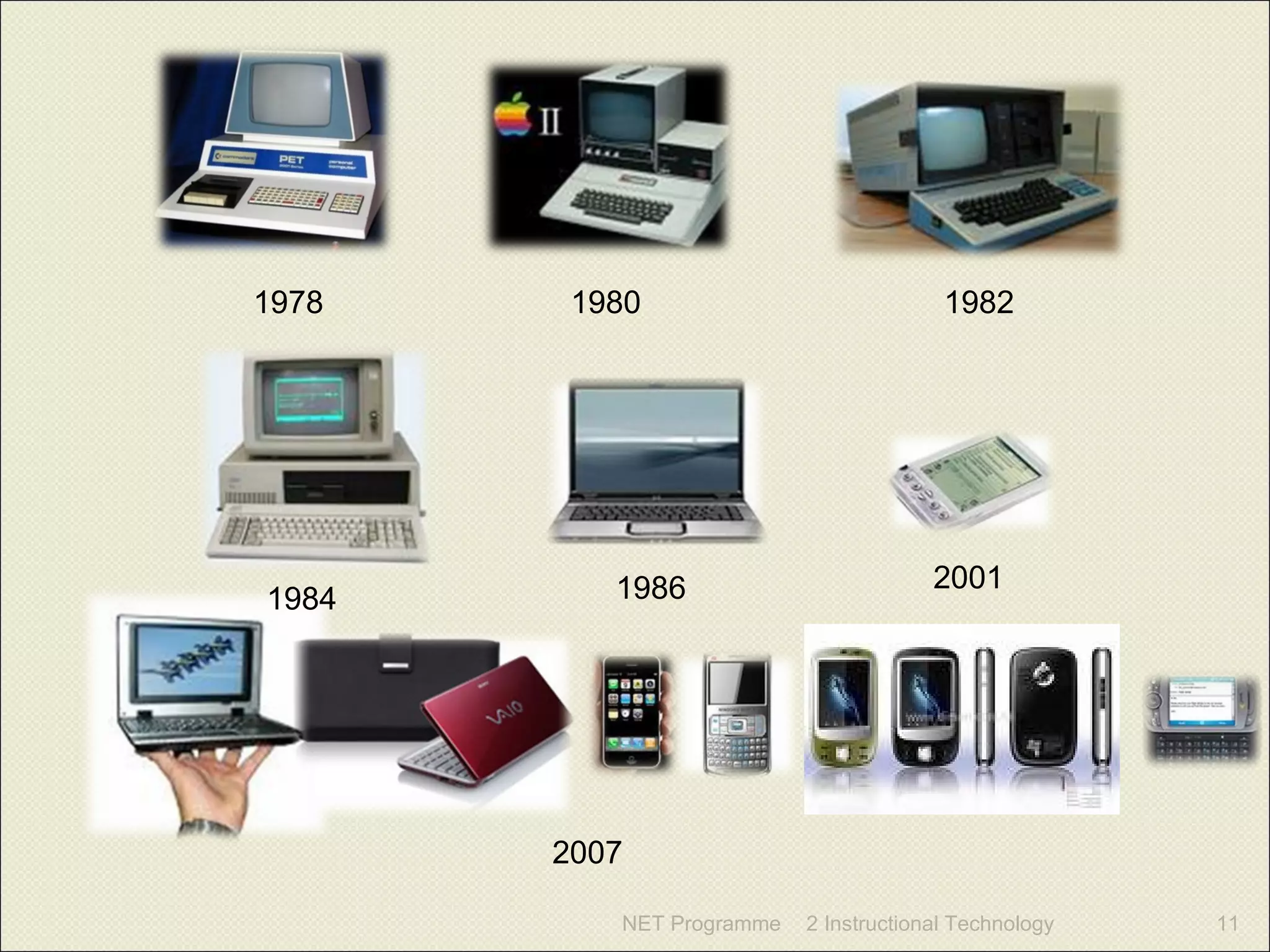 NET Programme 2 Instructional Technology 1978 1980 1982 1984 1986 2007  2001 