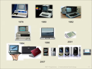 NET Programme 2 Instructional Technology 1978 1980 1982 1984 1986 2007  2001 