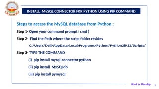 2 Integration of Python and MySQL computer.pptx