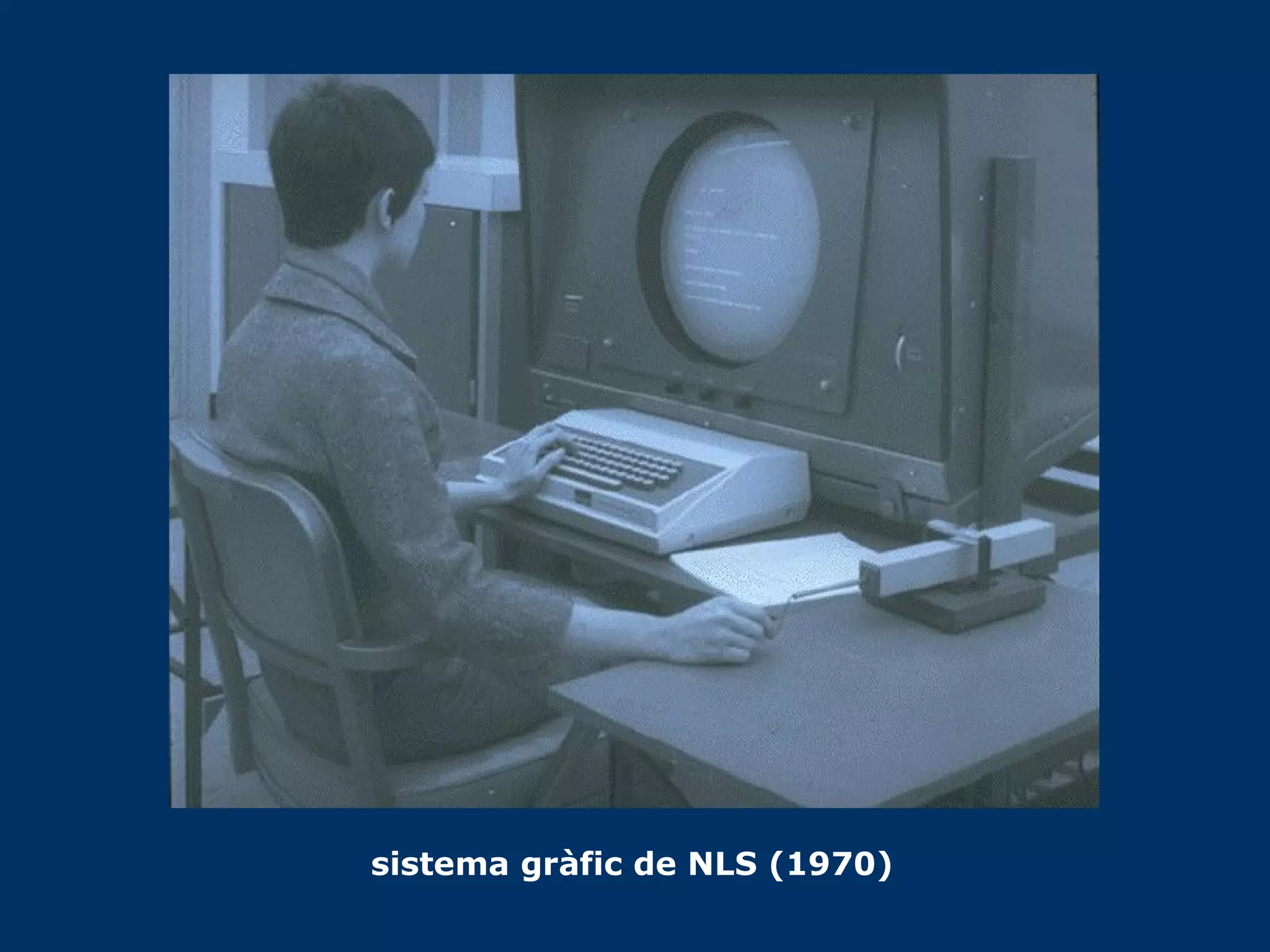 sistema gràfic de NLS (1970) 