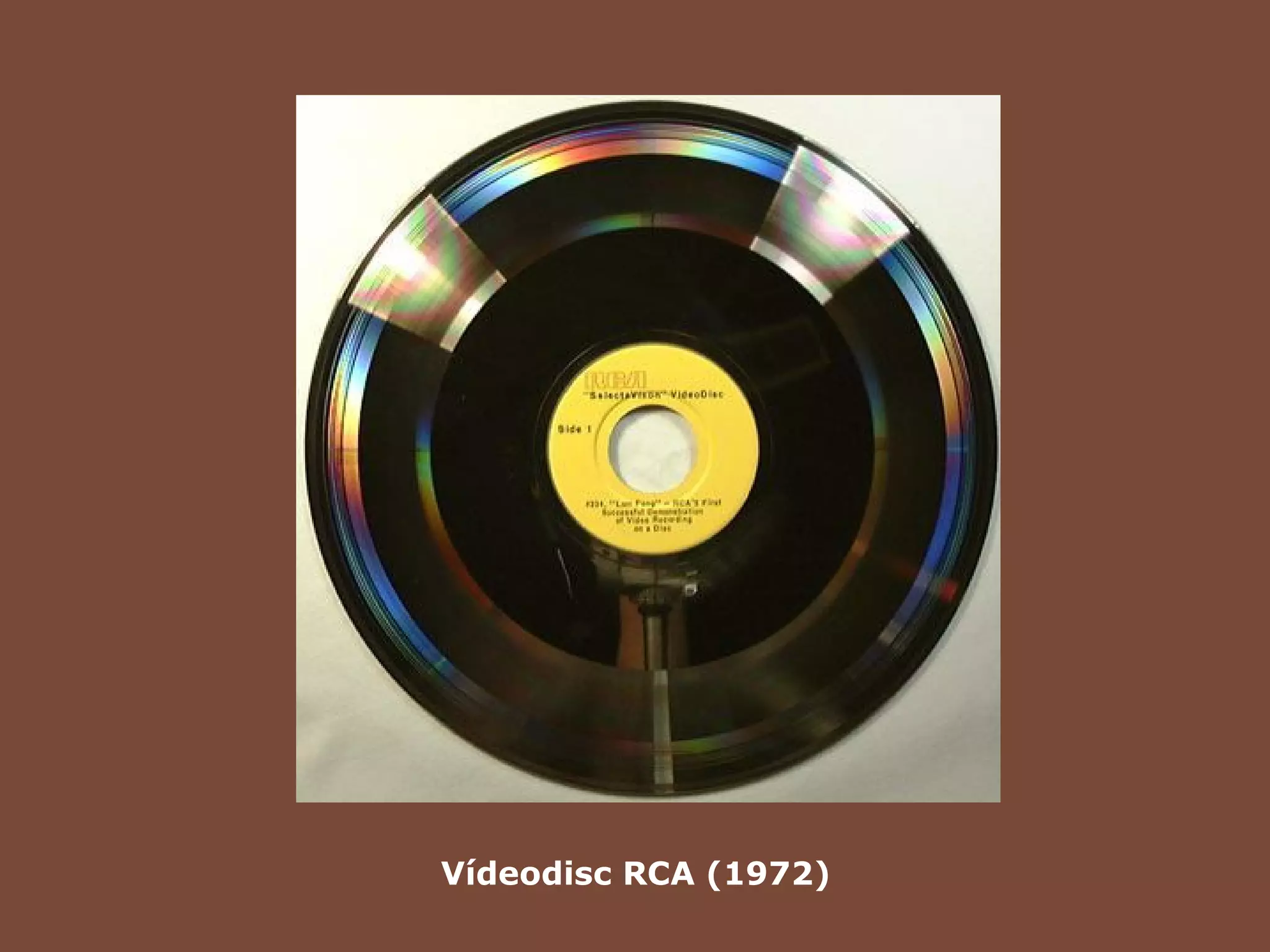 Vídeodisc RCA (1972) 