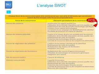 92 L’analyse SWOT   FCS 