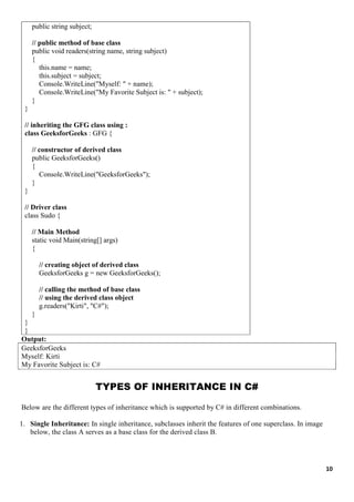Comprehensive Guide to C# Structures, Enums, and Classes in Programming ...
