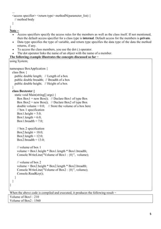 Comprehensive Guide to C# Structures, Enums, and Classes in Programming ...