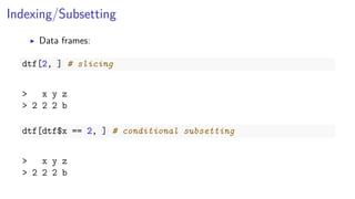 combine python + r in data manipulation in databri -... Basic R Data Manipulation | PDF