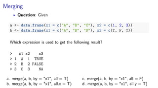 Basic R Data Manipulation | PDF