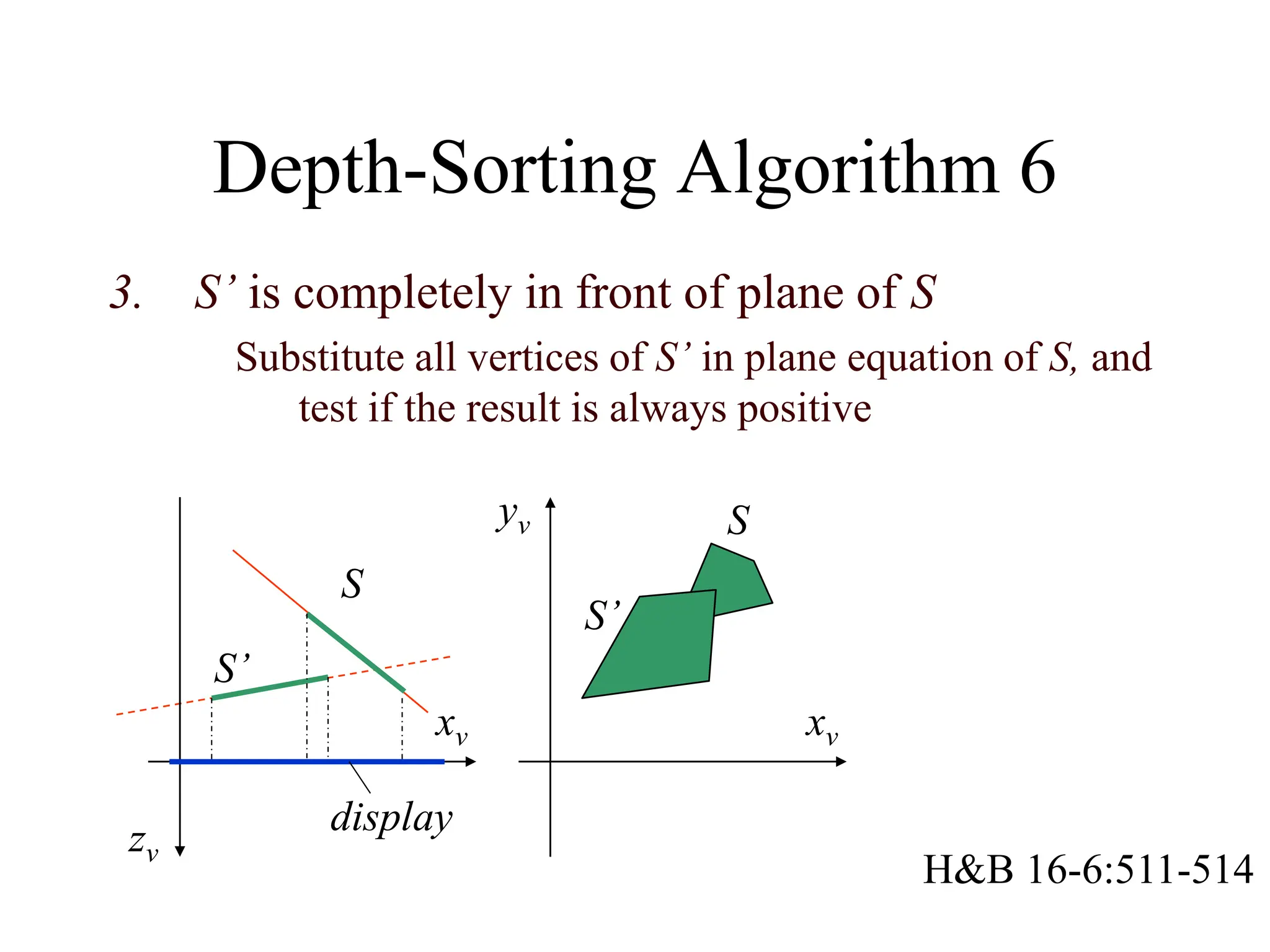 hidden surface removal in computer graphics | PPT | 3-D Graphics ...