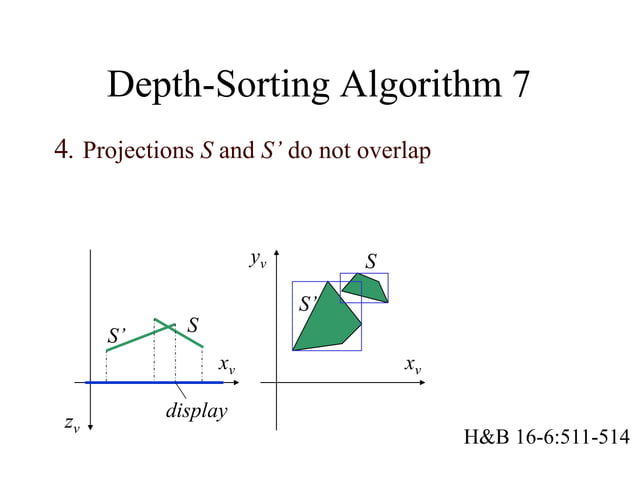 hidden surface removal in computer graphics | PPT | 3-D Graphics ...