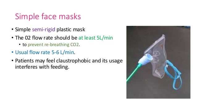 simple o2 mask