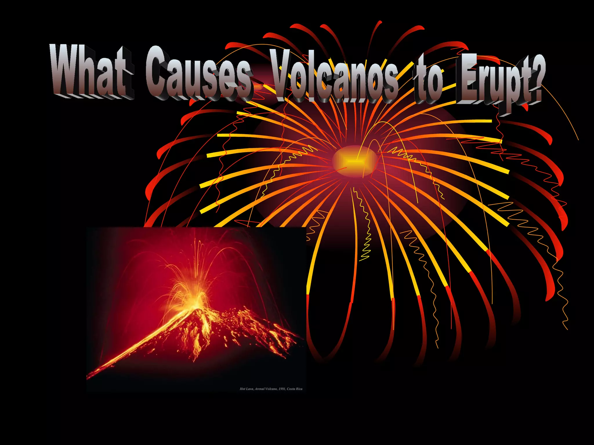 What Causes Volcanos to Erupt?
