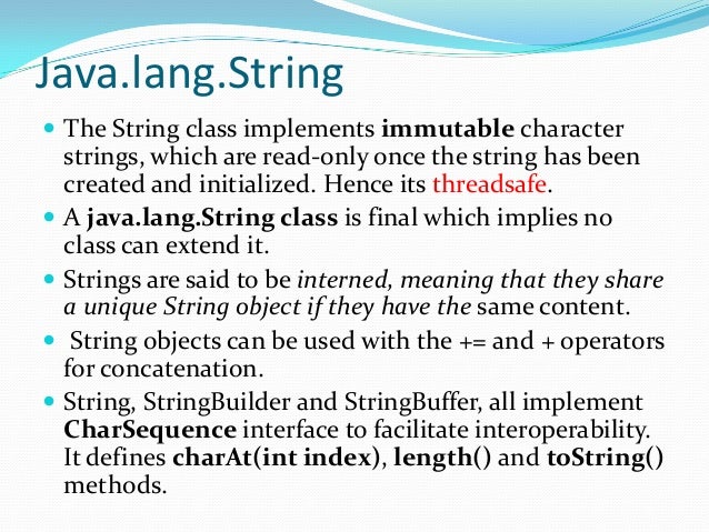 Java Basics