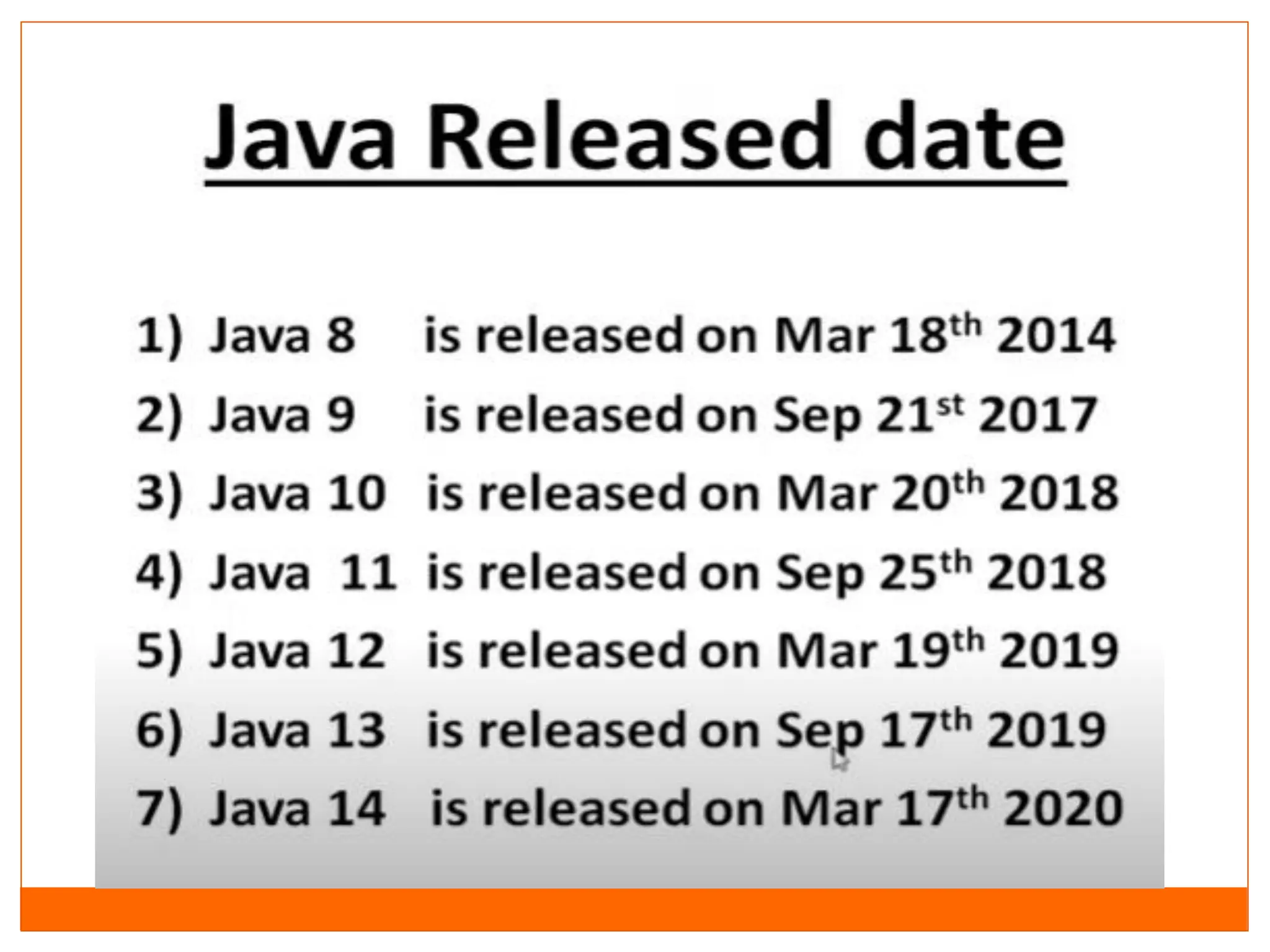 java language features and explanation with ex | PPT