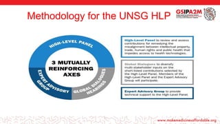 Methodology for the UNSG HLP
12
 