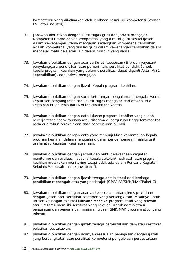 2. JUKNIS AKREDITASI SMK