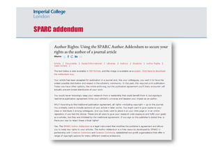 SPARC addendum 
 