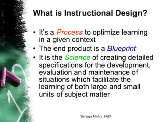 Instructional Design for Distance Education | PPT
