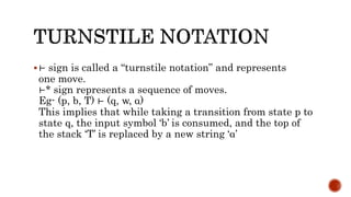 Theory of automata | PPTX