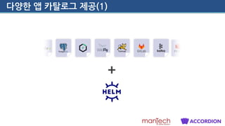 다양한 앱 카탈로그 제공(1)
 