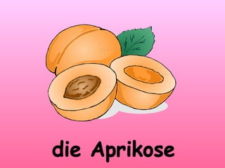 die Aprikose