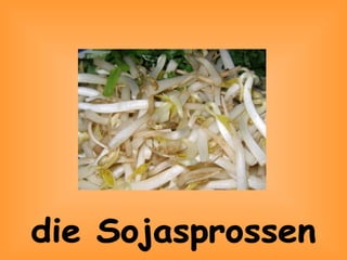 die Sojasprossen