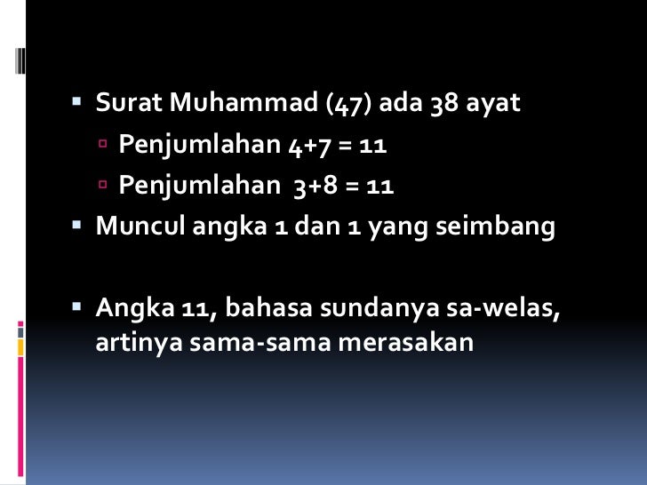 (2) kebenaran al qur'an