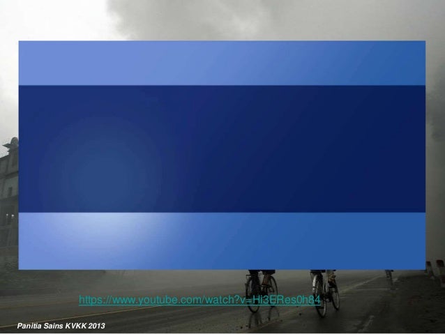 Kesan Pencemaran Alam Sekitar