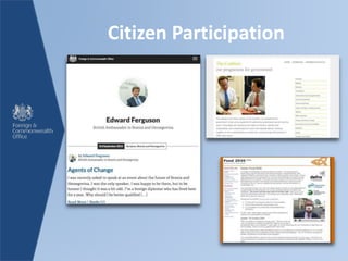 Citizen Participation
 
