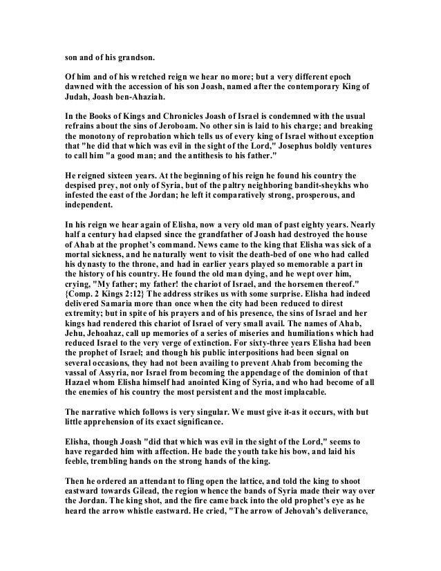 2 kings 13 commentary