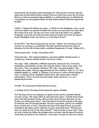 2 kings 6 commentary | PDF