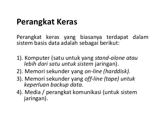 2 konsep basis data