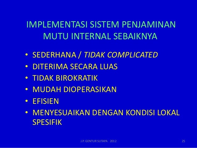 2 Konsep Dan Implementasi Penjaminan Mutu Pendidikan 2012