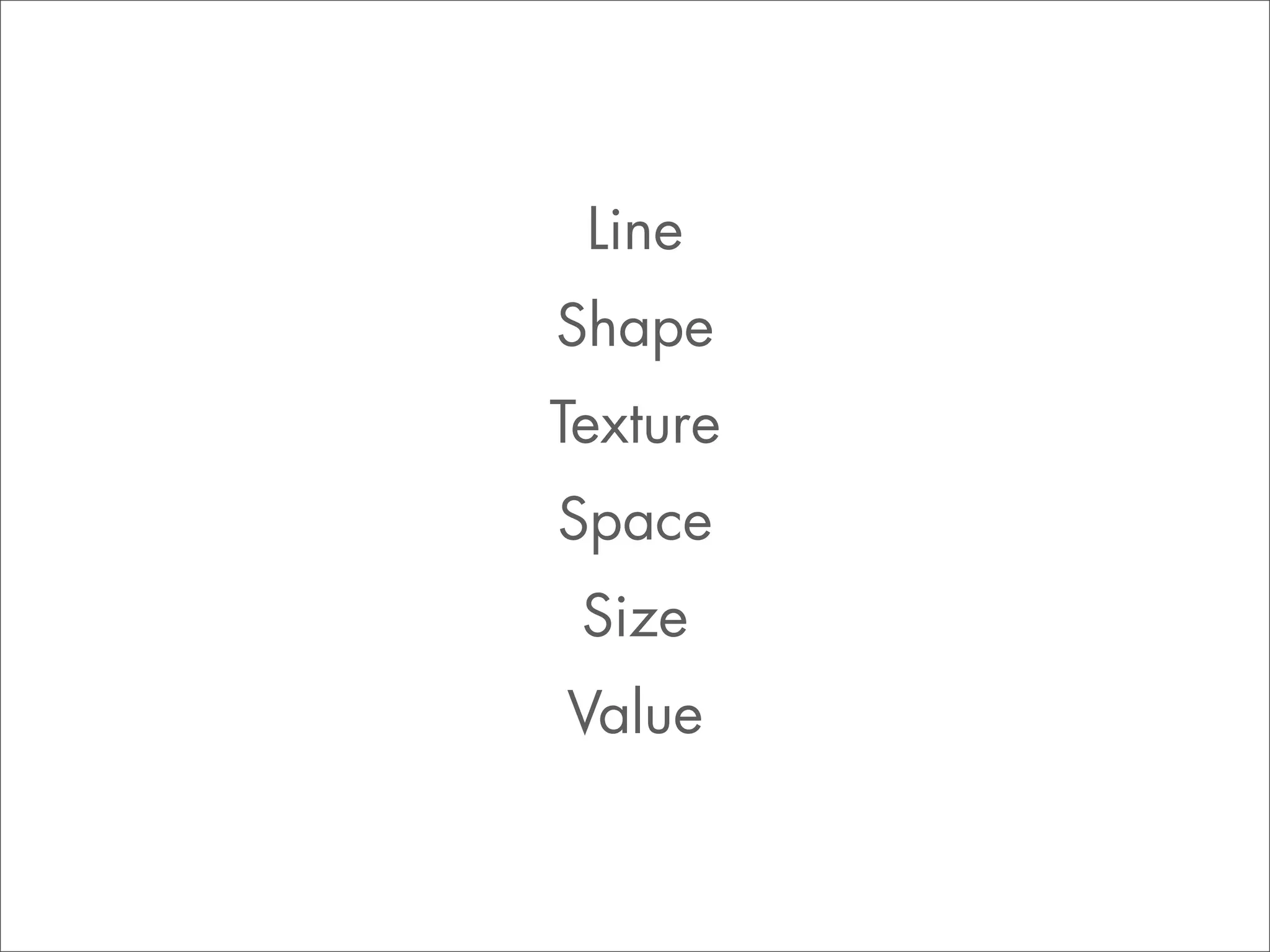 LANGUAGE OF DESIGN (Intro to GD, Wk 2)