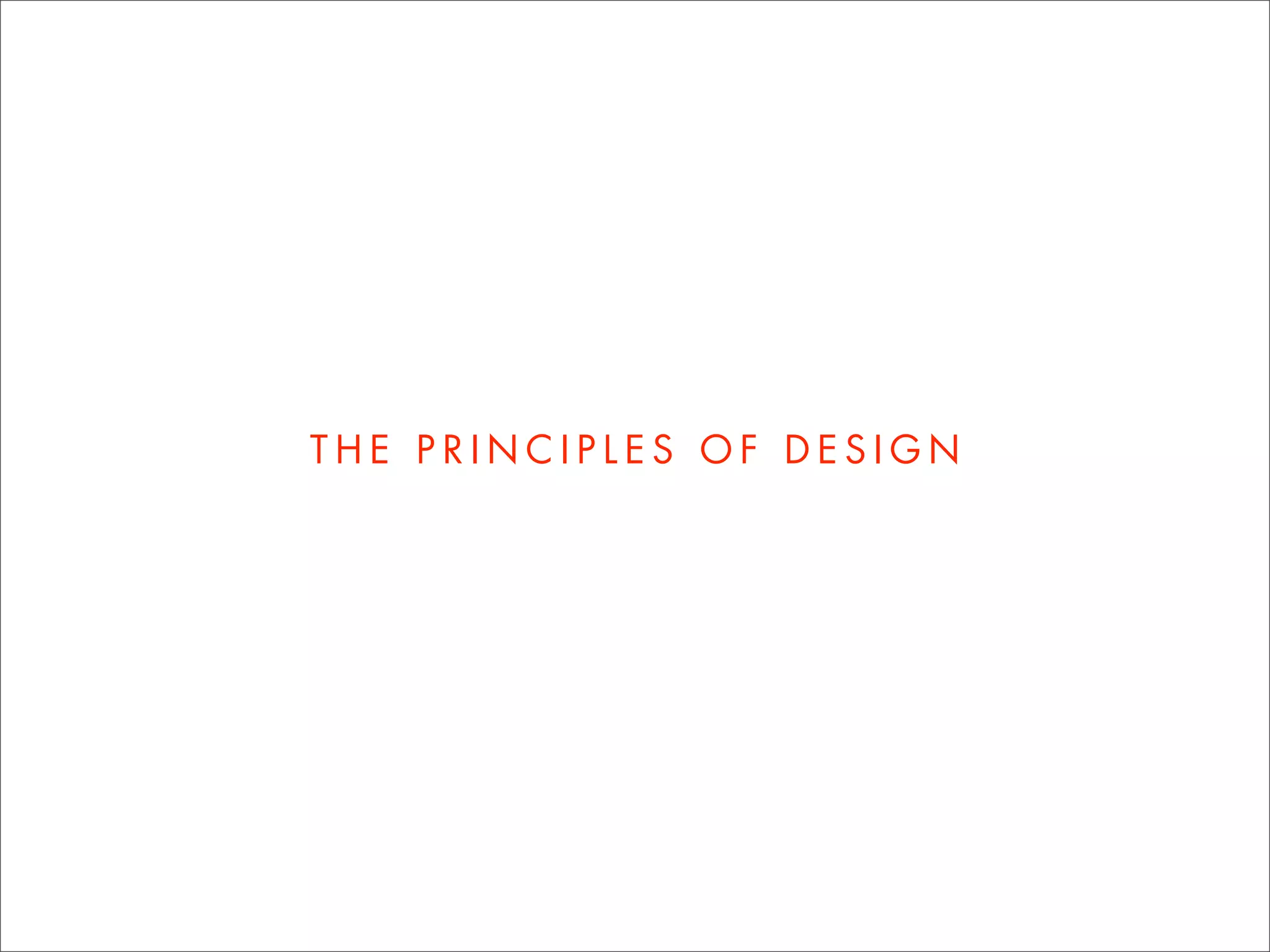 LANGUAGE OF DESIGN (Intro to GD, Wk 2)