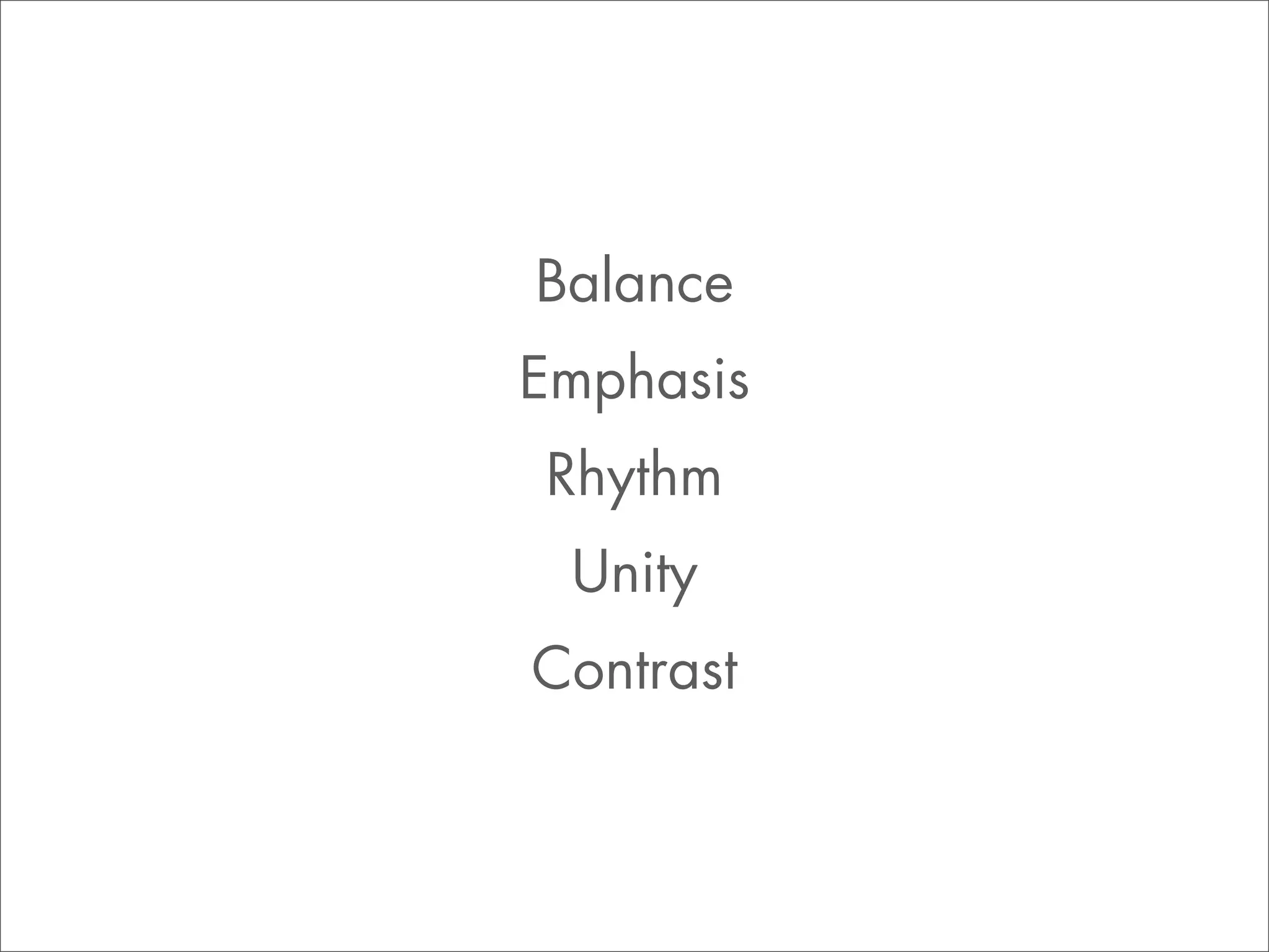 LANGUAGE OF DESIGN (Intro to GD, Wk 2)