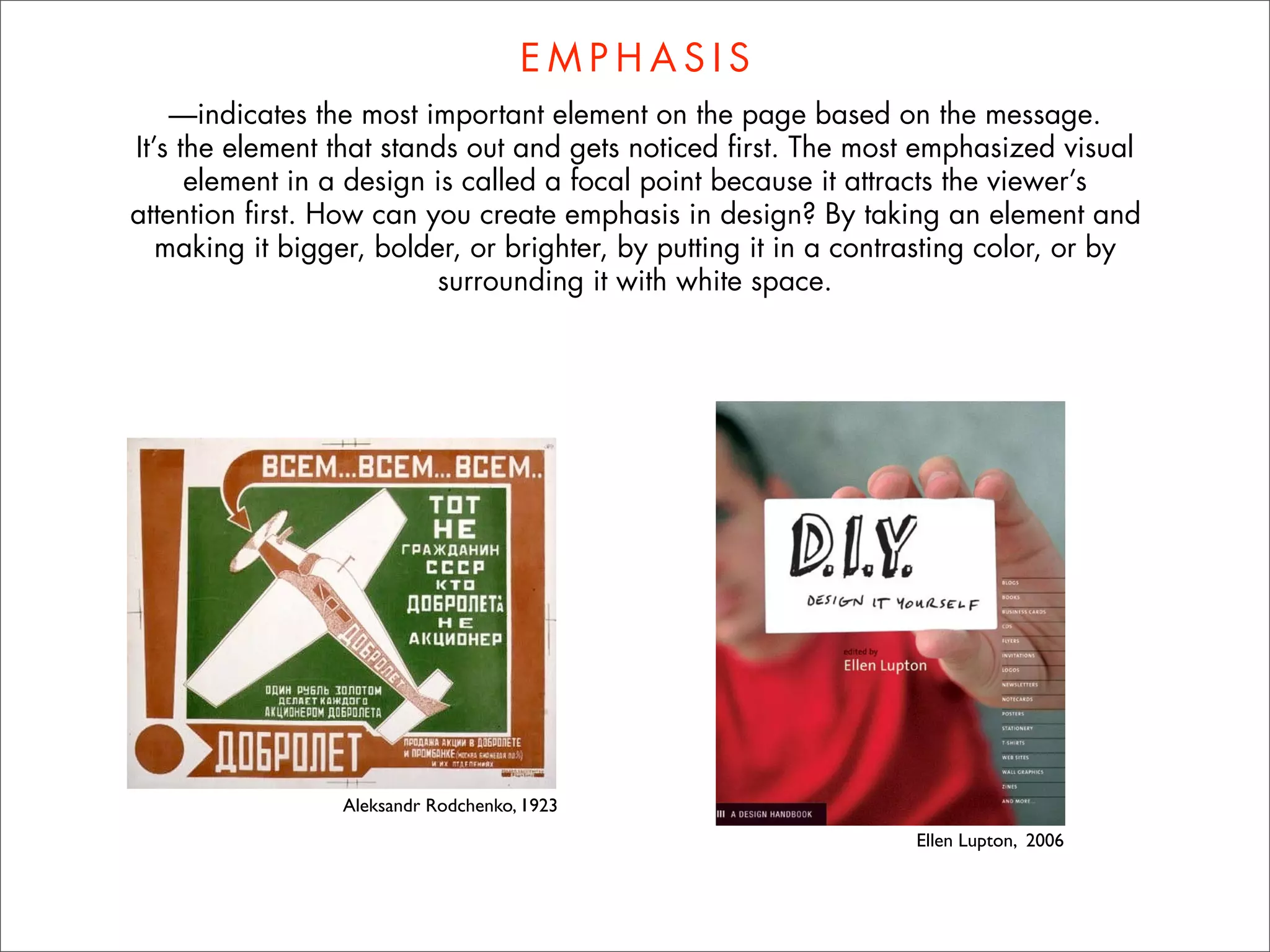 LANGUAGE OF DESIGN (Intro to GD, Wk 2)