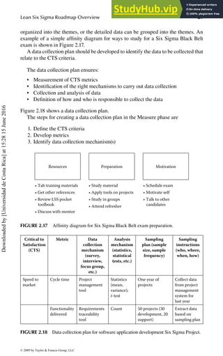 2 Lean Six Sigma Roadmap Overview | PDF