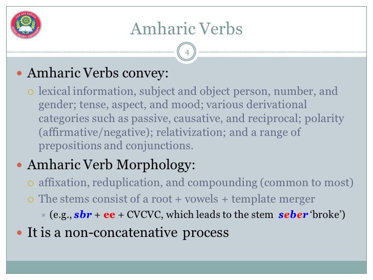 Learning Morphological Rules for Amharic Verbs Using Inductive Logic