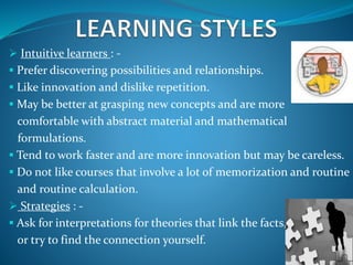 2 learning styles | PPTX