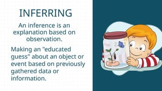 Making An Inference Science 2 Lesson 1 Science Process Skills in research 1 | PPTX
