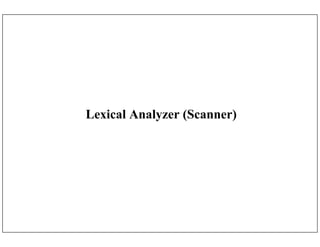 Comprehensive Guide to Lexical Analysis and Finite Automata in Compiler ...