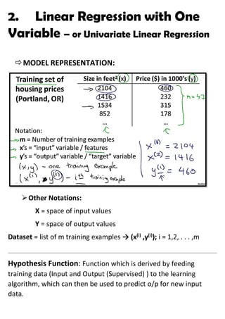 2 linear regression with one variable | PDF | Science