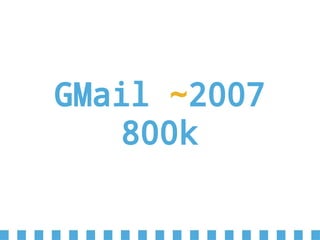 GMail ~2007
800k
 