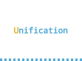 Unification
 