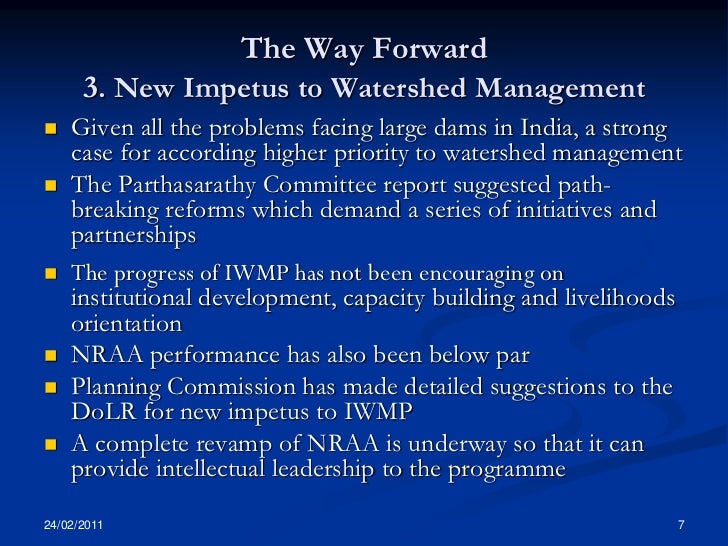 Sustainable Water Security at a time of Climate Change ...