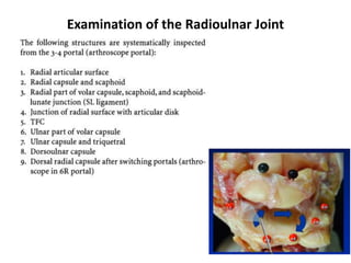 Examination of the Radioulnar Joint
 