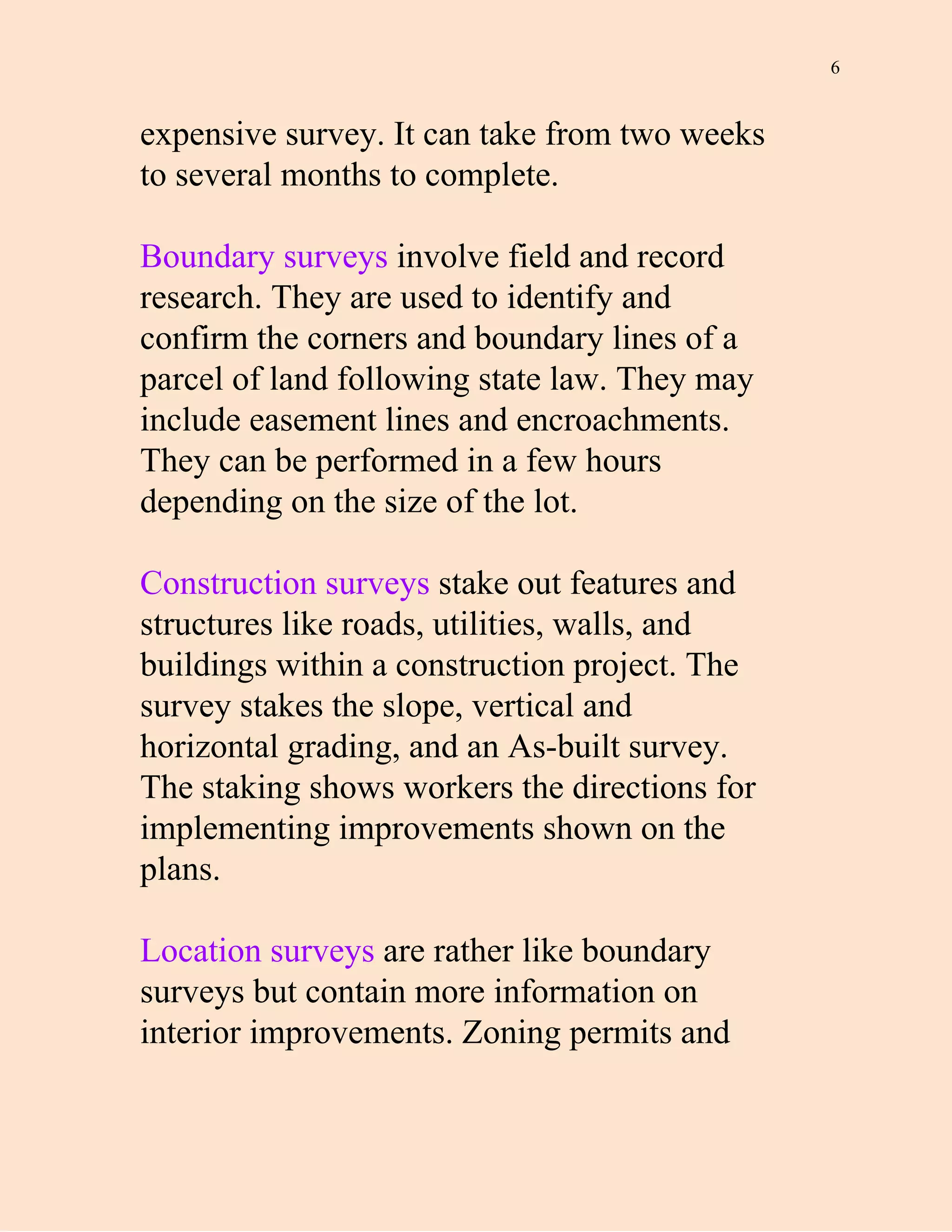Land Use Surveying | PDF