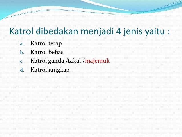 2 macam macam katrol