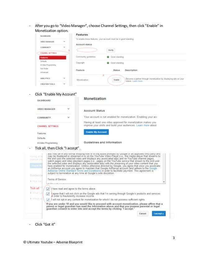 Cara Buat Akaun Youtube Adsense